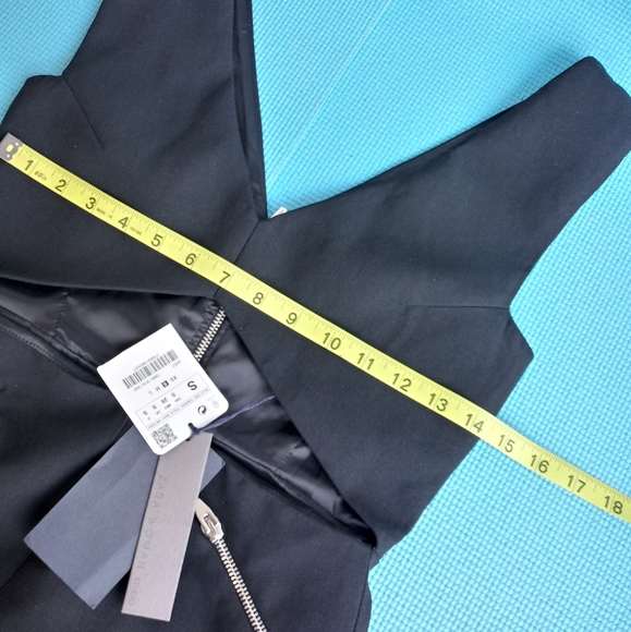 Zara Studio Cut-Off Dress Size S - Picture 7 of 16